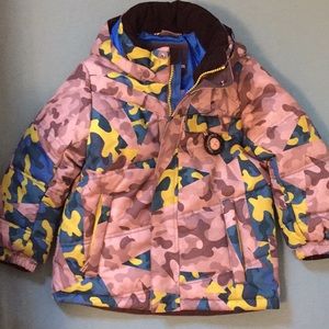 Obermeyer kids jacket size 3 toddler.